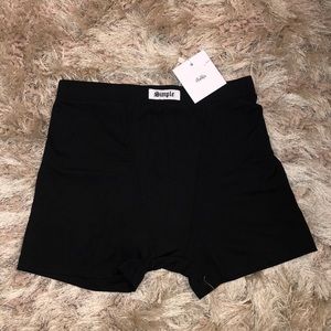 SIMPLE Fitted boxer shorts